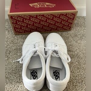 Vans Old Skool white size 9.5